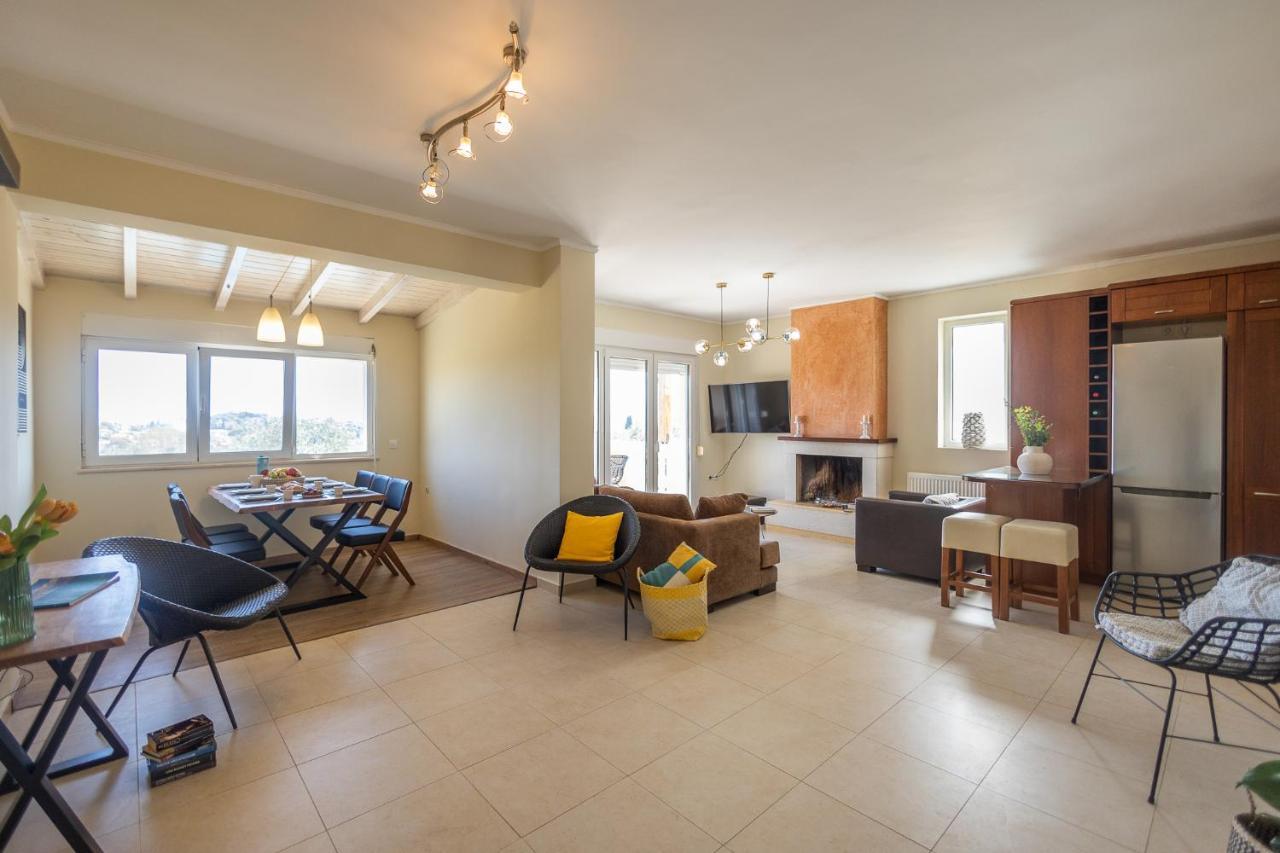 Ioli Corfu Maisonette Kastania  Luaran gambar