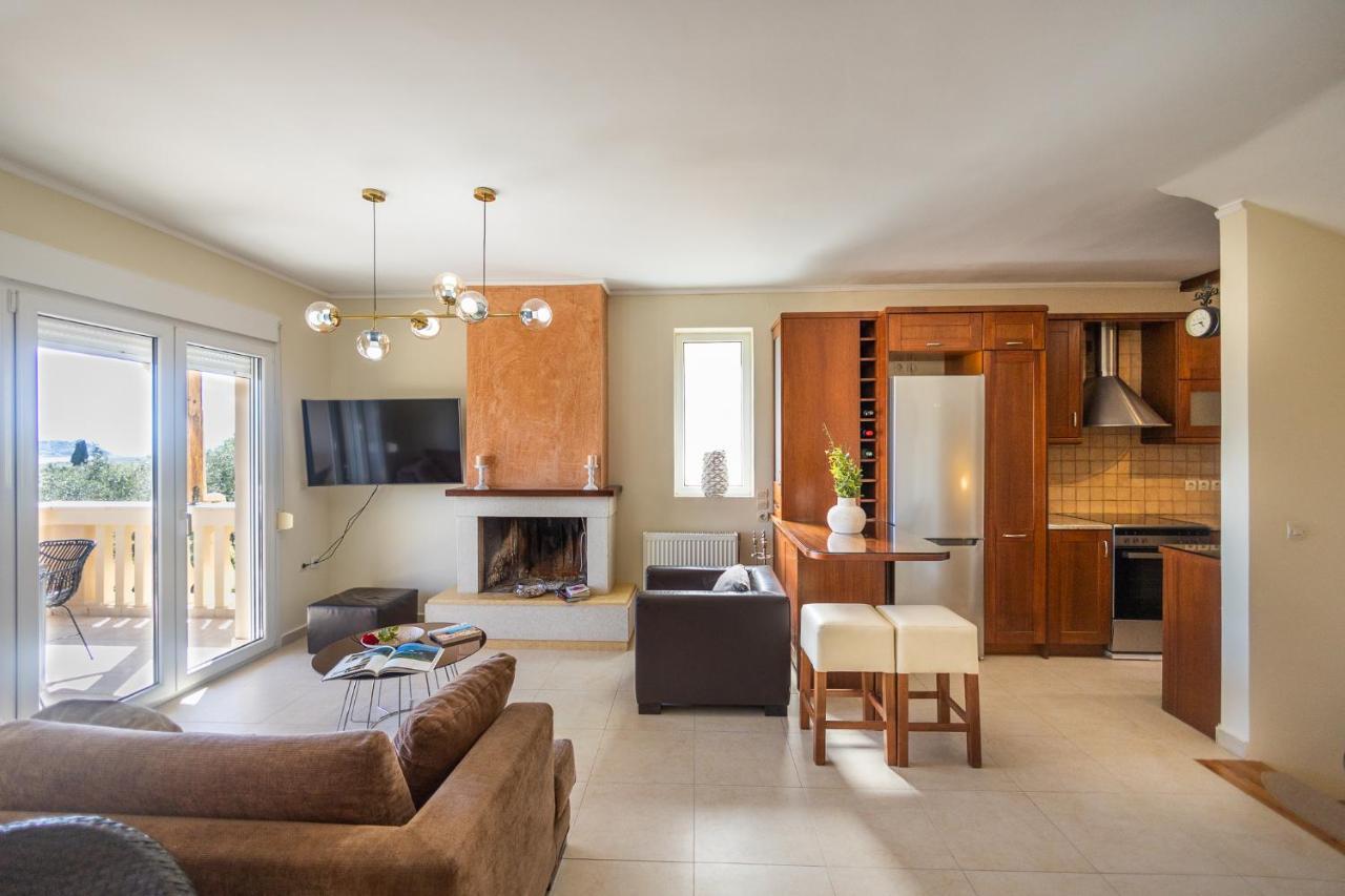 Ioli Corfu Maisonette Kastania  Luaran gambar
