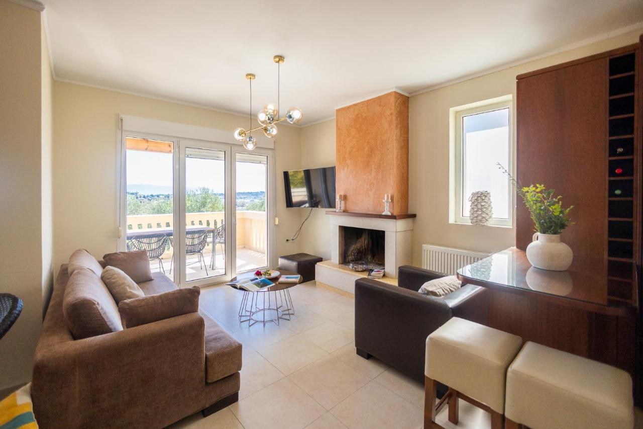 Ioli Corfu Maisonette Kastania  Luaran gambar